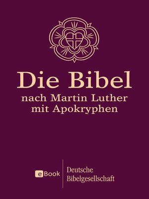 cover image of Die Bibel nach Martin Luther (1984)--Leseausgabe